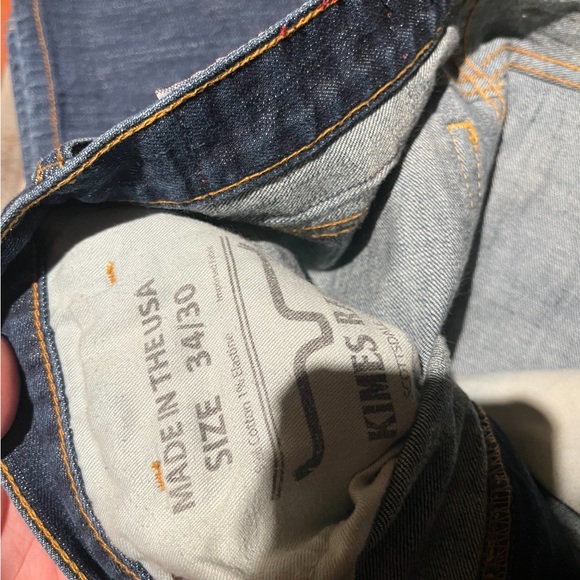 Kimes Ranch Dark Blue Bootcut Jeans - Picture 3 of 3